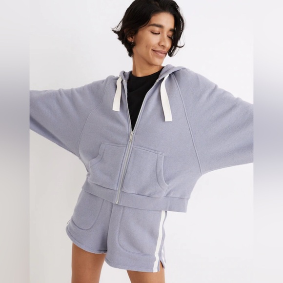 Madewell Jackets & Blazers - Madewell Airyterry Cocoon Hoodie Sweatshirt Size Medium